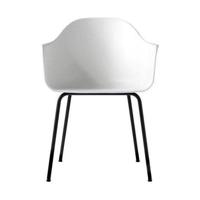 Audo Copenhagen Harbour eetkamerstoel White black steel - thumbnail