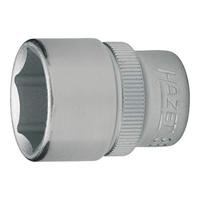 HAZET Dopsleutel 880-9 · 3/8 inch (10 mm) vierkant hol · Buiten-zeskant-tractieprofiel · SW 9 mm - thumbnail
