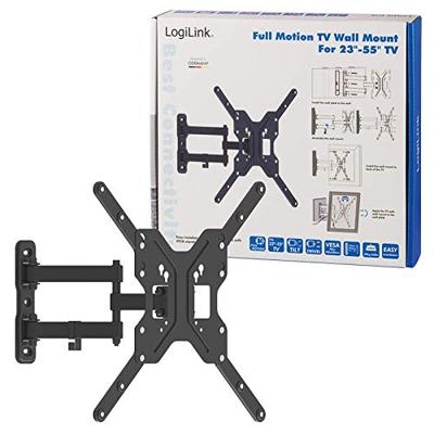LogiLink BP0016 55 Zwart flat panel muur steun - thumbnail