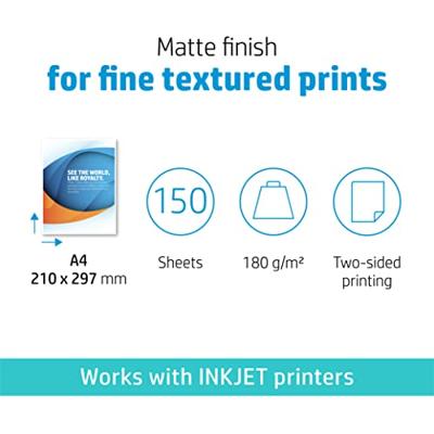 HP Professional 7MV79A Fotopapier DIN A4 180 g/m² 1 stuk(s) Mat HP Professional 7MV79A Fotopapier DIN A4 180 g/m² 1 stuk(s) Mat