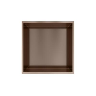 Hotbath &More Inbouwnis - 30 x 30 x 10 cm - Tuscan Bronze