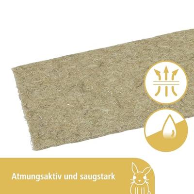 Kerbl Producten/knaagdiermat van 100 hennep 40x100x1 cm