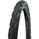 SCHWALBE Vouwband marathon efficiency super race / v-guard 27.5 x 2.15" / 55-584 - zwart met reflectie