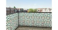Balkonafscheiding Bohemian 4 (100x350cm Dubbelzijdig) - thumbnail