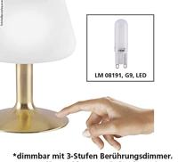 Paul Neuhaus TILL 4078-60 Bedlamp LED G9 3 W Warmwit Messing (mat) - thumbnail
