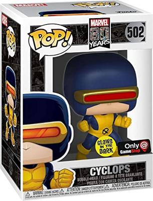 Marvel 80 years Funko Pop Vinyl: Cyclops (Glow in the Dark)