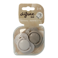 Lovi fopspeen harmony 3+ maanden assorti 1 Stuks - thumbnail