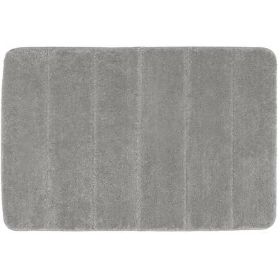 Wenko Badmat Steps 60 X 90 Cm Polyester Grijs Wenko Badmat Steps 60 X 90 Cm Polyester Grijs