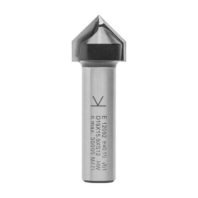 ENT V-groeffrees HM 90 graden A 19.05mm, Kolf 12mm - 7912092 ENT V-groeffrees HM 90 graden A 19.05mm, Kolf 12mm - 7912092