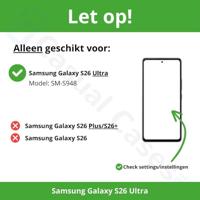 Qialino Samsung Galaxy S26 Ultra hoesje - Leren bookcase - Magnetische sluiting - Donkerbruin - thumbnail