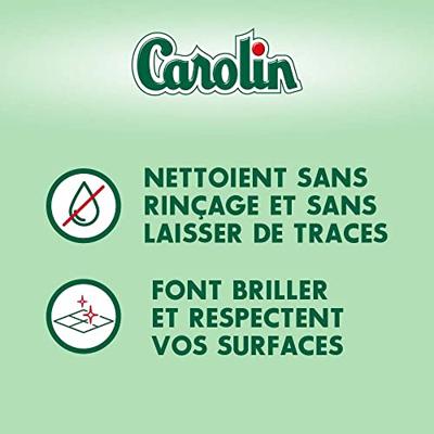 Carolin Carolin Schoonmaakdoekjes Marseillezeep - 15st