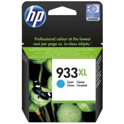 HP inktcartridge 933XL, 825 pagina's, OEM CN054AE, cyaan HP inktcartridge 933XL, 825 pagina's, OEM CN054AE, cyaan
