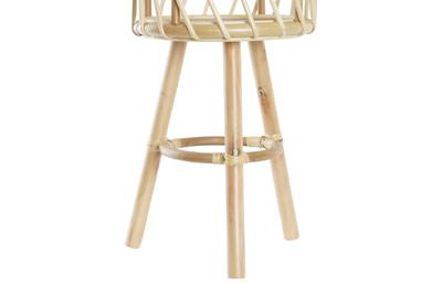 Grondlegger DKD Home Decor Natuurlijk Bamboe Bali (28 x 28 x 60 cm)