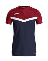 JAKO 6324 Polo Iconic - Marine/Chillrood - 4XL - thumbnail