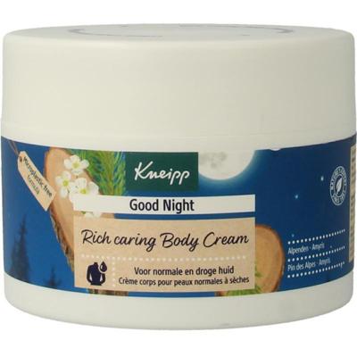 Kneipp Good Night Rich Caring Body Cream Alpenden Amyris