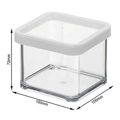 Rotho LOFT Bewaardoos 0.5L Wit/Transparant Rotho LOFT Bewaardoos 0.5L Wit/Transparant