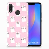 Huawei P Smart Plus TPU Hoesje Sleeping Cats - thumbnail