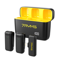 7RYMS Rimo S1(LN) 2.4G Dual-channel draadloze microfoon met Lightning aansluiting - thumbnail