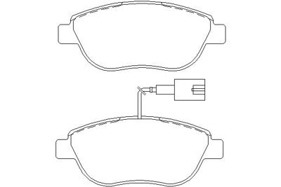 Remblokken set 2370802
