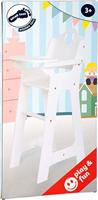 Small Foot - hoge poppenstoel wit - thumbnail