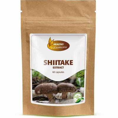Shiitake-extract | 60 capsules | Vitaminesperpost.nl