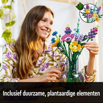 LEGO icons 10313 boeket met wilde bloemen - thumbnail