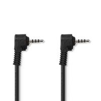 Nedis Audio-Videokabel | 3,5 mm Male | 3,5 mm Male | 1 m | 1 stuks - CVGB22000BK10 CVGB22000BK10 - thumbnail