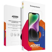 Accezz Gehard Glas Full Cover Screenprotector met applicator iPhone 15 Pro Smartphone screenprotector Transparant - thumbnail