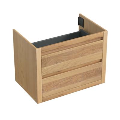Onderkast Forzalaqua Gela 80x51x60 cm 2 Softclose Lades Eiken Smoke Forzalaqua Onderkast Forzalaqua Gela 80x51x60 cm 2 Softclose Lades Eiken Smoke Forzalaqua
