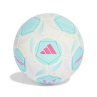 adidas Messi Mini Voetbal Maat 1 Wit Turquoise Roze - thumbnail