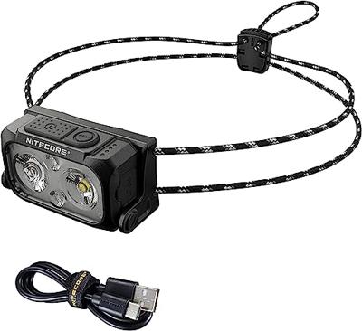 NiteCore NU21 schwarz Hoofdlamp LED werkt op een accu 360 lm