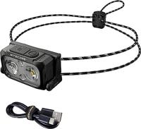 NiteCore NU21 schwarz Hoofdlamp LED werkt op een accu 360 lm - thumbnail