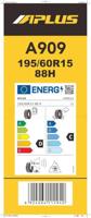 APLUS A909 3PMSF M+S - 195/60/15 88H - E/C/72 - 4SEIZOENEN - TOERISME - thumbnail