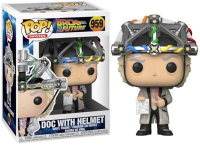 Back to the Future Funko Pop Vinyl: Doc with Helmet