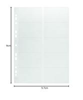 Durable visitekaarthoes voor Visifix, zakje van 10 stuks - thumbnail