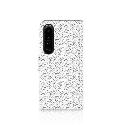 Sony Xperia 1 IV | Telefoon Hoesje | Stripes Dots Sony Xperia 1 IV | Telefoon Hoesje | Stripes Dots