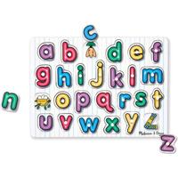 Melissa & Doug vormenpuzzel Alfabet junior hout 26 stukjes - thumbnail