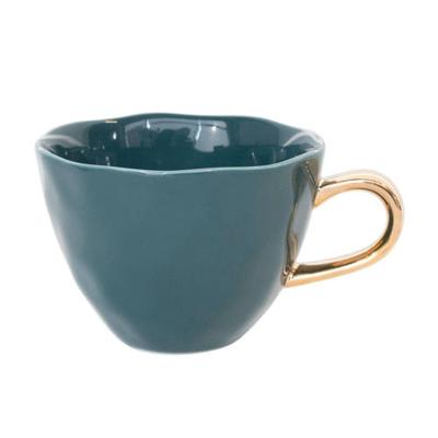 Urban Nature Culture - Good Morning Cup - Cappuccino-/theekop Blue Green