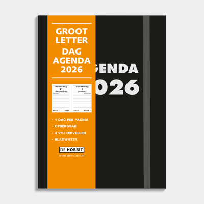 A5 Grootletter DAG Agenda 2026