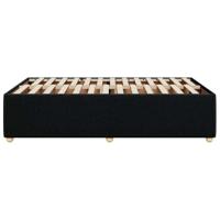 Bedframe zonder matras 120x190 cm stof zwart - thumbnail