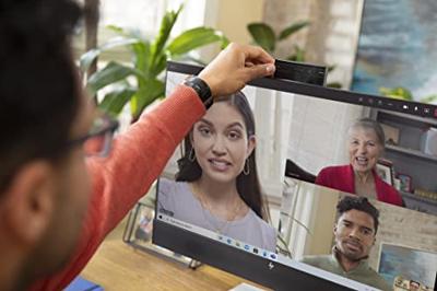 HP E24mv G4 Konferenzmonitor 60,45cm (23,8 Zoll) (Full HD, IPS, 5ms, HDMI, Displayport, Webcam)