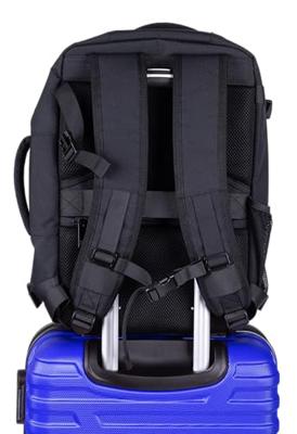 Donau Travel rugzak Warsaw, 23 l, 15,6 inch, zwart