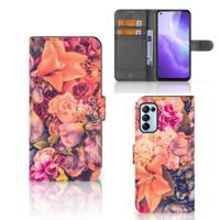 OPPO Find X3 Lite Hoesje Bosje Bloemen - thumbnail