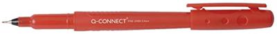 Q-CONNECT fineliner, 0,4 mm, rood