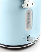 Retro Serie - Electric Kettle - 2200W - 1,7L - Blue - thumbnail