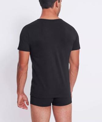 2-pack Go Abc heren T-shirts Korte mouw - Ronde hals - Mannen ondershirt elastisch katoen -