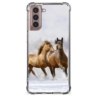 Samsung Galaxy S21 Plus Case Anti-shock Paarden Samsung Galaxy S21 Plus Case Anti-shock Paarden