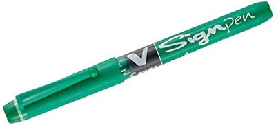 Pilot Fineliner V-Sign Pen groen