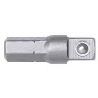 Gedore Aandrijfadapter 1/4" | 4-kt x 1/4" 6-kt | Lengte 25 mm - 3300149 - thumbnail