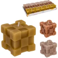 Out Of The Blue kaars kubus 5,5 x 5,5 cm 3 assorti | 36 stuks - thumbnail